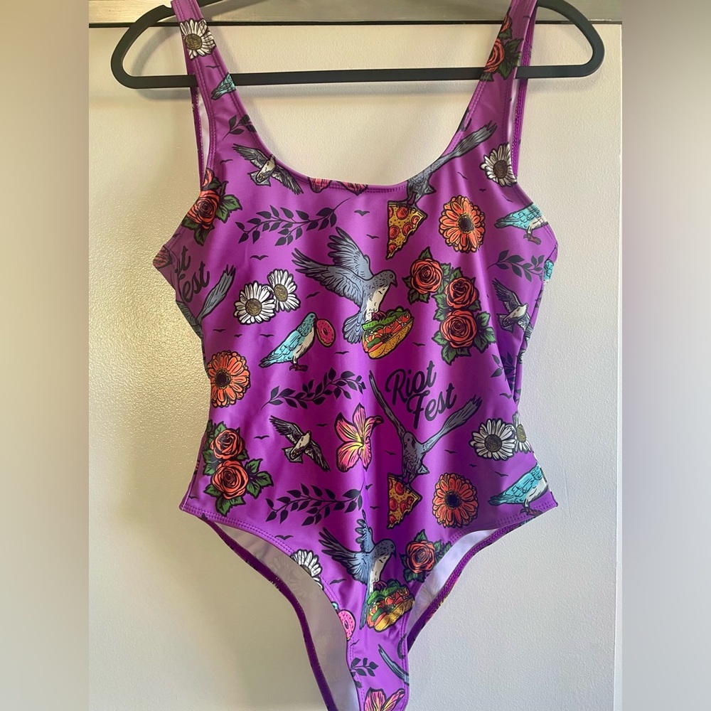 Chicago Riot Fest Swimsuit One piece, NWOT